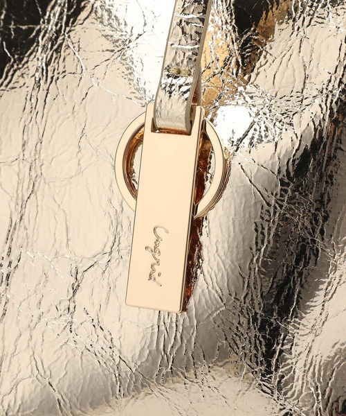 Ungrid（アングリッド）の「【Ungrid/アングリッド】メタリック 軽量マルシェバッグ（ハンドバッグ・レディース・ブロンズ/ゴールド/シルバー/ブラック・FREE）」の8枚目の写真