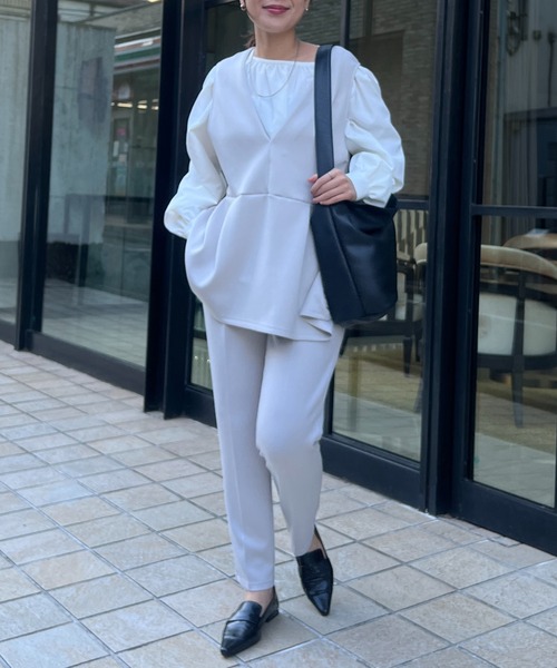 EVOL（イーボル）の「【EVOL(イーボル)】デザインヒールコインローファー（ローファー・レディース・ブロンズ/ブラック・23.5/24.5/22.5）」の11枚目の写真