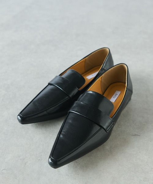 EVOL（イーボル）の「【EVOL(イーボル)】デザインヒールコインローファー（ローファー・レディース・ブロンズ/ブラック・23.5/24.5/22.5）」の9枚目の写真