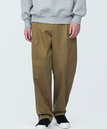 無印良品 | 紳士　ストレッチチノタックワイドパンツ(チノパンツ)