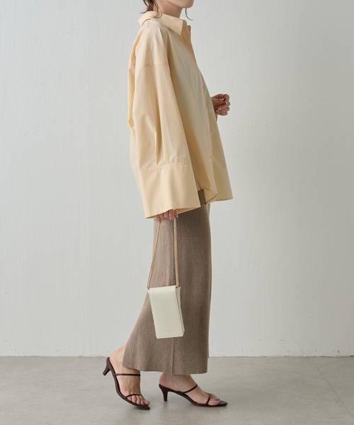 「COLLAGE GALLARDAGALANTE」 長袖ブラウス FREE イエロー レディース COLLAGE GALLARDAGALANTE 「COLLAGE GALLARDAGALANTE」 長袖
