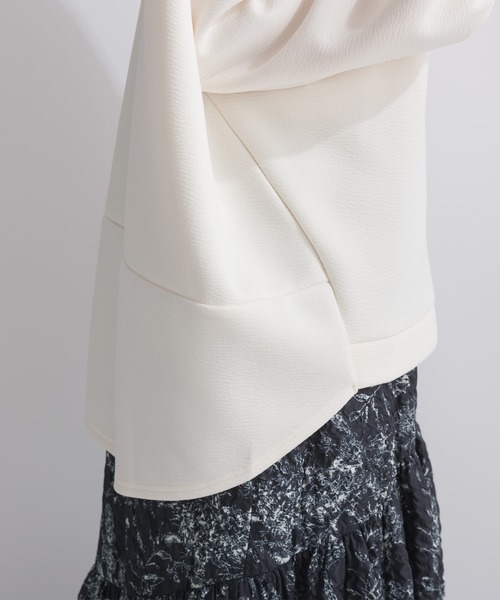 PICCIN（ピッチン）の「【WEB限定】膨れスポンジリバーパーカー（パーカー・レディース・オフホワイト/ブラック・S/M/L）」の21枚目の写真