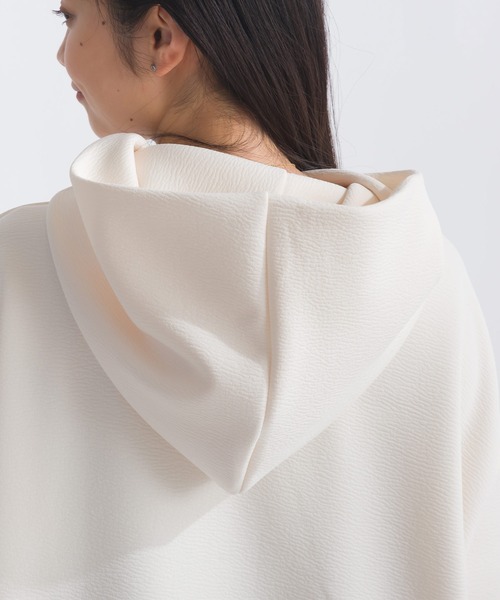 PICCIN（ピッチン）の「【WEB限定】膨れスポンジリバーパーカー（パーカー・レディース・オフホワイト/ブラック・S/M/L）」の19枚目の写真