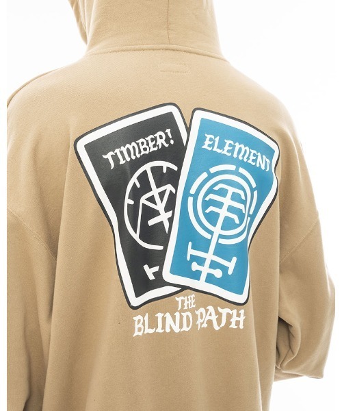 ELEMENT(エレメント)の「ELEMENT メンズ CARD HOOD パーカー/エレメントプルオーバーパーカー・フーディー(パーカー・メンズ・ブラック/ベージュ/ネイビー・LARGE/X-LARGE/MEDIUM)」の17枚目の写真