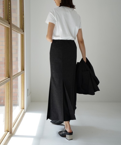 CIEL'AIR（シエルエアー）の「Design Mermaid Skirt（スカート・レディース・ネイビー/ブラック・L/M）」の4枚目の写真