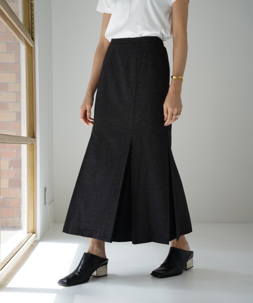 CIEL'AIR（シエルエアー）の「Design Mermaid Skirt（スカート・レディース・ネイビー/ブラック・L/M）」の6枚目の写真