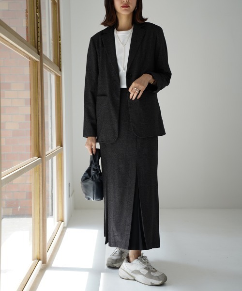 CIEL'AIR（シエルエアー）の「Design Mermaid Skirt（スカート・レディース・ネイビー/ブラック・L/M）」の9枚目の写真