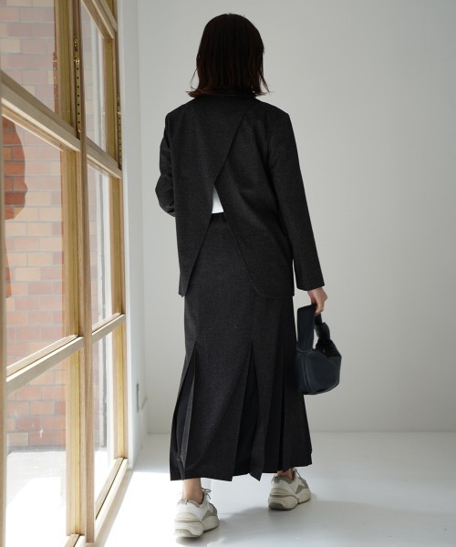 CIEL'AIR（シエルエアー）の「Design Mermaid Skirt（スカート・レディース・ネイビー/ブラック・L/M）」の11枚目の写真