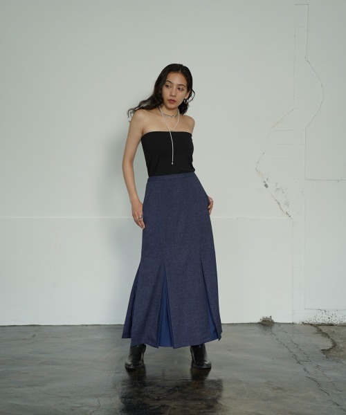 CIEL'AIR（シエルエアー）の「Design Mermaid Skirt（スカート・レディース・ネイビー/ブラック・L/M）」の12枚目の写真