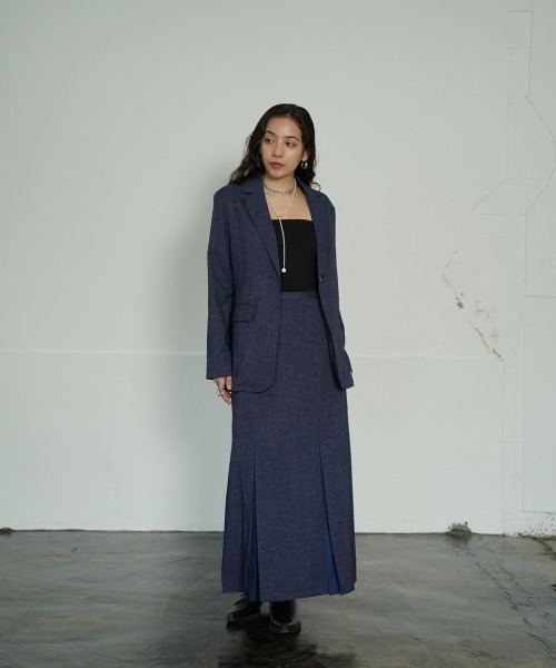 CIEL'AIR（シエルエアー）の「Design Mermaid Skirt（スカート・レディース・ネイビー/ブラック・L/M）」の16枚目の写真