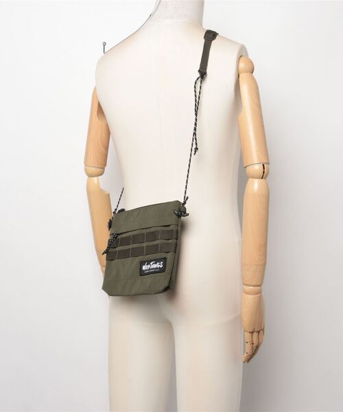 WILD THINGS（ワイルドシングス）の「WILD THINGS ｻｺｯｼｭ（ショルダーバッグ・メンズ・ブラック/オリーブ・FREE）」の16枚目の写真