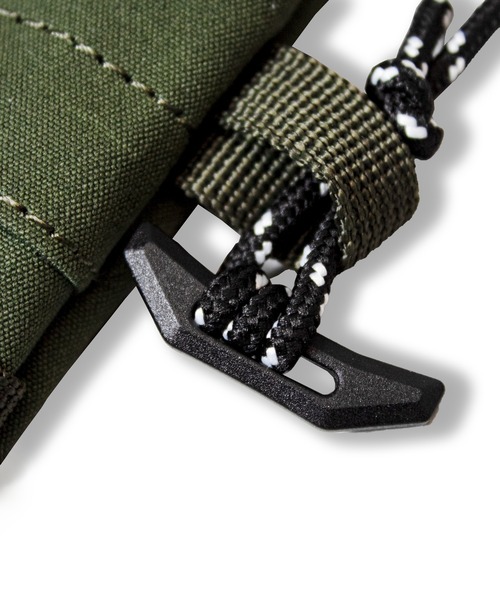 WILD THINGS（ワイルドシングス）の「WILD THINGS ｻｺｯｼｭ（ショルダーバッグ・メンズ・ブラック/オリーブ・FREE）」の8枚目の写真