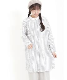 Samansa Mos2 | 柄アソートレース襟チュニック(チュニック)