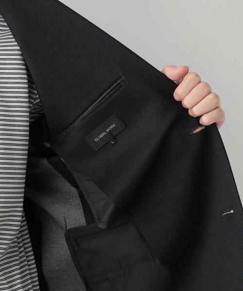 GLOBAL WORK（グローバルワーク）の「スマラクジャケット/975721（その他アウター・メンズ・ネイビー/ブラック・MEDIUM/X-LARGE/SMALL/LARGE）」の12枚目の写真