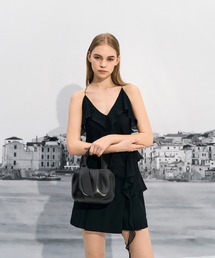 CHARLES & KEITH | Toni トニー ノットルーシュドバッグ(ショルダーバッグ)