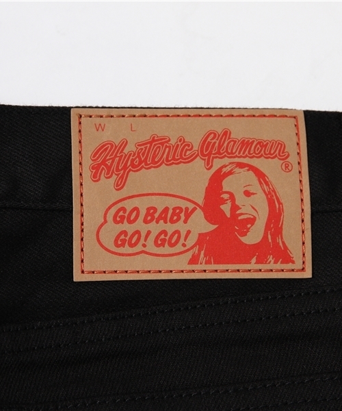 HYSTERIC GLAMOUR（ヒステリックグラマー）の「RAWウォッシュSデニム スリムPT（デニムパンツ・レディース・インディゴブルー/ブラック・X-SMALL/MEDIUM/XX-SMALL/SMALL）」の14枚目の写真