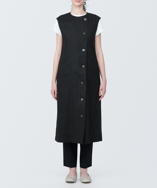 無印良品（ムジルシリョウヒン）の「婦人 ヘンプ混ストレッチ