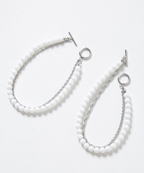 FACTOTUM（ファクトタム）の「【FACTOTUM】ストーンブレスレット（ブレスレット・メンズ・ブラック/ホワイト・FREE）」の8枚目の写真