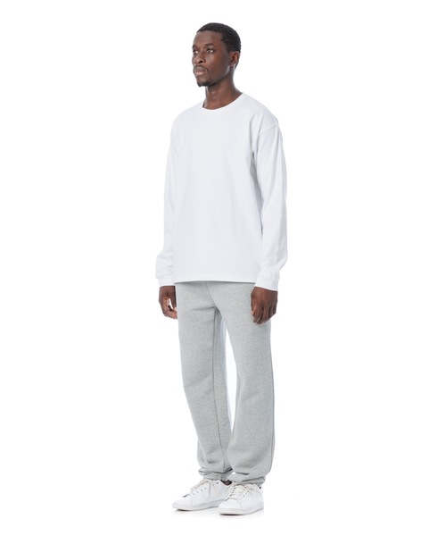 Knuu（ヌウ）の「9.5oz Heavy Long Sleeve T-Shirt / ヘビーベーシック長袖Tシャツ（Tシャツ/カットソー・メンズ・ホワイト/ネイビー/ブラック・LARGE/MEDIUM/X-LARGE/SMALL/XX-LARGE/X-SMALL）」の14枚目の写真