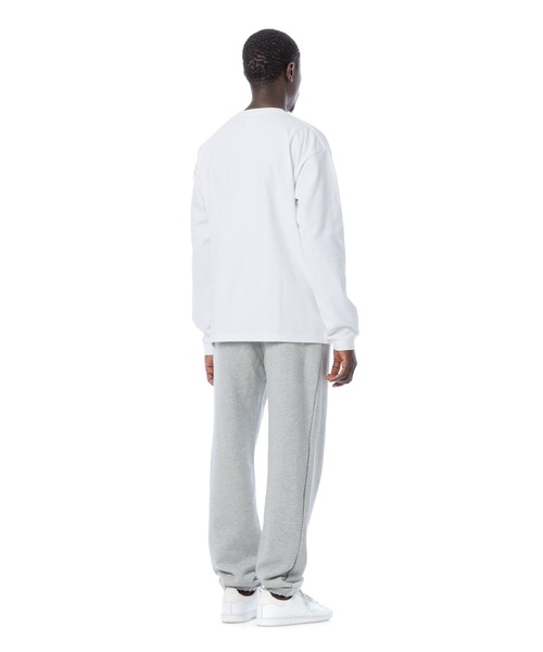 Knuu（ヌウ）の「9.5oz Heavy Long Sleeve T-Shirt / ヘビーベーシック長袖Tシャツ（Tシャツ/カットソー・メンズ・ホワイト/ネイビー/ブラック・LARGE/MEDIUM/X-LARGE/SMALL/XX-LARGE/X-SMALL）」の17枚目の写真