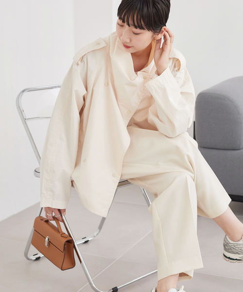 試着のみPlage R’IAM リアム　バルーンブルゾン春アウター アイボリー plage（プラージュ）の「【R'IAM】バルーンブルゾン（ブルゾン