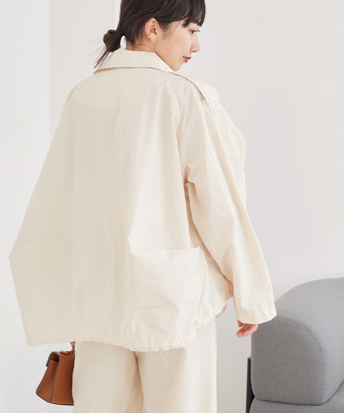 試着のみPlage R’IAM リアム　バルーンブルゾン春アウター アイボリー セール】【R'IAM】バルーンブルゾン（ブルゾン）｜Plage
