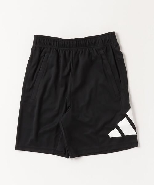 adidas(アディダス)の「アディダス adidas トレイン エッセンシャルズ ロゴ トレーニングショーツ(その他パンツ・メンズ・ブラック/オリーブ/ダークブルー・3L/LL/L/M/S)」の1枚目の写真