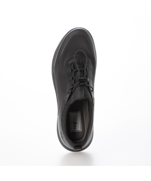 ing（イング）の「【レイン対応】コードストッパースニーカー（レインシューズ・レディース・ホワイト系その他2/ライトベージュ/ブラック/ブラウン系その他・L/M/S/LL）」の10枚目の写真