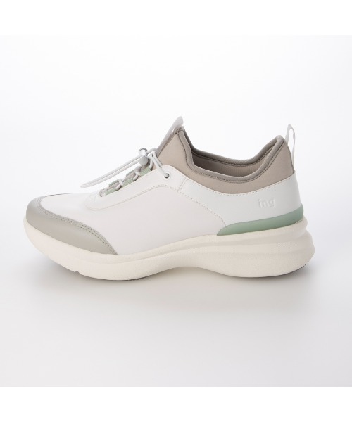 ing（イング）の「【レイン対応】コードストッパースニーカー（レインシューズ・レディース・ホワイト系その他2/ライトベージュ/ブラック/ブラウン系その他・L/M/S/LL）」の18枚目の写真