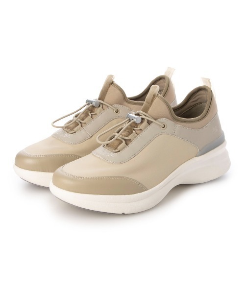 ing（イング）の「【レイン対応】コードストッパースニーカー（レインシューズ・レディース・ホワイト系その他2/ライトベージュ/ブラック/ブラウン系その他・L/M/S/LL）」の20枚目の写真