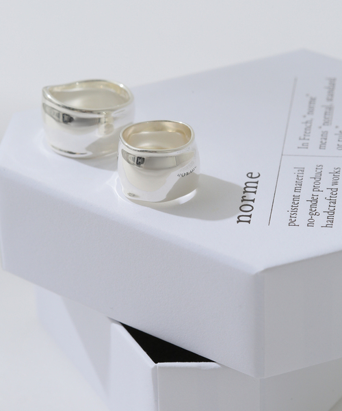 JOURNAL STANDARD（ジャーナルスタンダード）の「【norme Dew/ノルム デュー】pinky ring：ピンキーリング（リング・レディース・シルバー・4）」の10枚目の写真