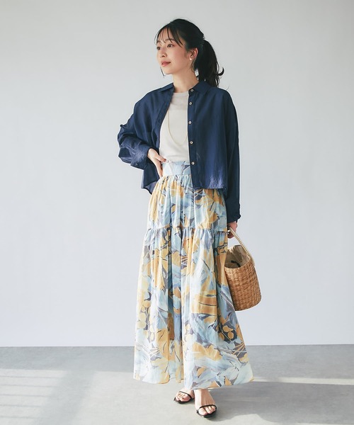 La boutique BonBon（ラブティックボンボン）の「シアーノースリーブカットソー（Tシャツ/カットソー・レディース・グレイッシュベージュ/ブラック/ホワイト・FREE）」の16枚目の写真