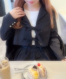 French Girly Collection リボンテーラードジャケット【ZOZOTOWN限定アイテム】