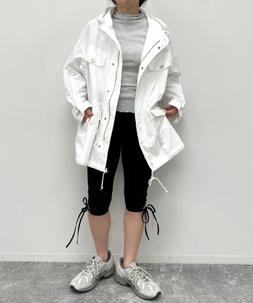 U by SPICK&SPAN(ユーバイスピックアンドスパン)の「ストレッチリボンパンツ(その他パンツ・レディース・ブラック・36/38)」の5枚目の写真