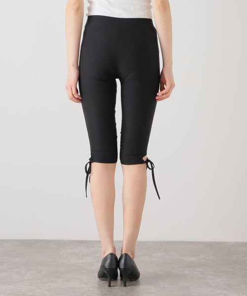 U by SPICK&SPAN(ユーバイスピックアンドスパン)の「ストレッチリボンパンツ(その他パンツ・レディース・ブラック・36/38)」の10枚目の写真
