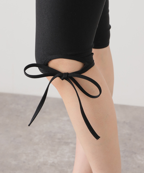 U by SPICK&SPAN(ユーバイスピックアンドスパン)の「ストレッチリボンパンツ(その他パンツ・レディース・ブラック・36/38)」の13枚目の写真