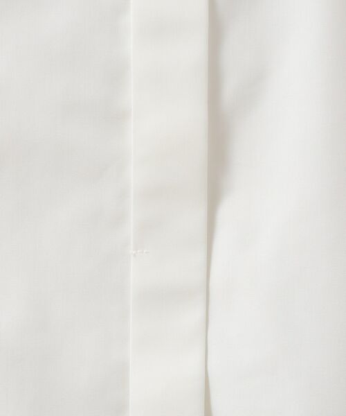 index（インデックス）の「◆バンドカラータックブラウス【洗濯機洗い可/イージーケア】（シャツ/ブラウス・レディース・ブルー系/サックスブルー/オフホワイト・36/38/42/40）」の7枚目の写真