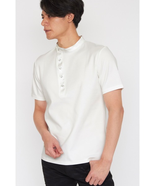 【セール】TORNADO MART∴ヘンリーネック半袖カットソー（シャツ/ブラウス）｜TORNADO MART（トルネードマート）