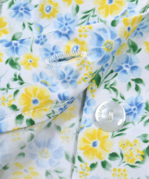 BeBe（ベベ）の「【お揃い】フラワーガーデンチュニック+パンツセット(80~90cm)（セットアップ・キッズ・ブルー系その他・80ｃｍ/90cm）」の12枚目の写真