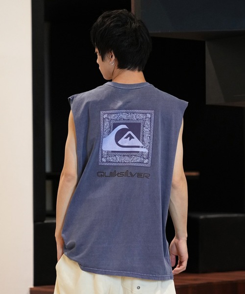 Quiksilver(クイックシルバー)の「【ムラサキスポーツ限定】QUIKSILVER/クイックシルバー タンクトップ/カットオフ バックプリント クルーネック QSL242615M(タンクトップ・メンズ・ブラック/ネイビー/ホワイト・M/L)」の21枚目の写真