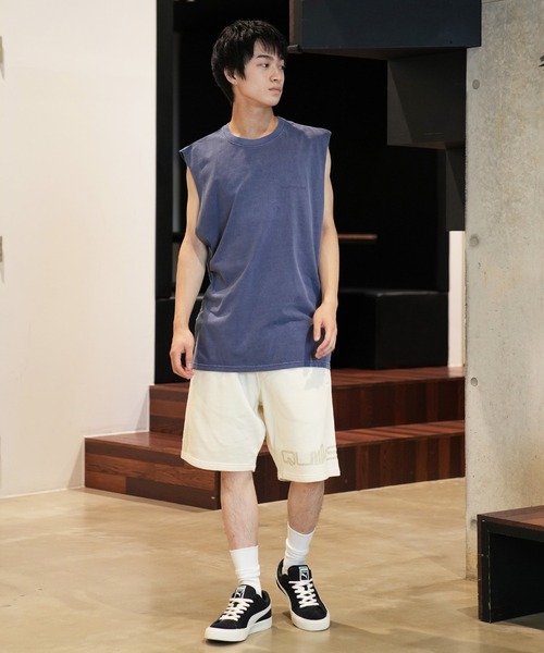 Quiksilver(クイックシルバー)の「【ムラサキスポーツ限定】QUIKSILVER/クイックシルバー タンクトップ/カットオフ バックプリント クルーネック QSL242615M(タンクトップ・メンズ・ブラック/ネイビー/ホワイト・M/L)」の22枚目の写真
