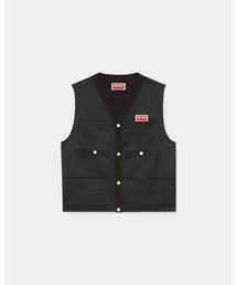 KENZO ケンゾー 90s VEST ベスト L'Appartement 中古・古着通販】KENZO (ケンゾー) Vネック フェアアイル ニット