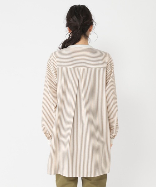 studio CLIP（スタディオクリップ）の「【イージーケア/紫外線防止/接触冷感】多機能羽織れるすっきりシャツ[プチ・プラスサイズあり]（シャツ/ブラウス・レディース・その他1/オフホワイト/ライトブルー/その他2・FREE/PF/ﾌﾘｰ(L)）」の11枚目の写真