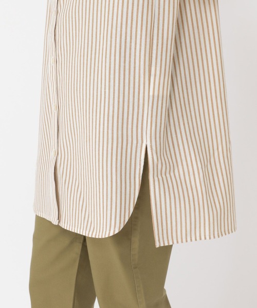 studio CLIP（スタディオクリップ）の「【イージーケア/紫外線防止/接触冷感】多機能羽織れるすっきりシャツ[プチ・プラスサイズあり]（シャツ/ブラウス・レディース・その他1/オフホワイト/ライトブルー/その他2・FREE/PF/ﾌﾘｰ(L)）」の15枚目の写真