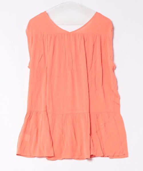 miclat（ミクラ）の「大きいサイズ　ギャザープルオーバー　miclat（シャツ/ブラウス・レディース・オレンジ/グリーン・L/LL/3L/4L/5L）」の22枚目の写真