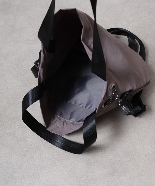 FUNALIVE（ファンアライブ）の「JUNESELECT AVVENTURA アヴェンチュラ　ポイントネーム　巾着ショルダーバッグ（ショルダーバッグ・メンズ・ブラック/ライトベージュ/グレー・FREE）」の13枚目の写真