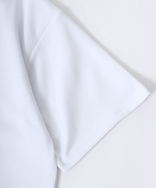 Tom&Jerry(トムアンドジェリー)の「2026SS Tom&Jerry/トムとジェリー 接触冷感 UVカット キャラクターオーバーサイズ ワンポイント刺繍 ポケット付半袖Tシャツ レディース メンズ(Tシャツ/カットソー・レディース・ブラック/ホワイト/アッシュ/ピンク系その他/ブラック系その他/グレイッシュベージュ/ライトブルー/ホワイト系その他/ホワイト系その他2/ブラック系その他2/サックスブルー/ライトグレー・M/LL/L)」の18枚目の写真