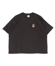 【公式】トムとジェリー 天竺半袖WIDETシャツ レディース