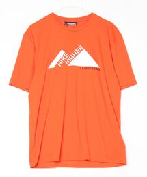 【J.LINDEBERG/GOLF】シーズンロゴ半袖シャツ