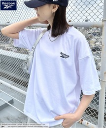 Reebok | 【WEB限定 別注】Reebok(リーボック)/ワンポイント ロゴ刺繍 クルーネック 半袖 Tシャツ(Tシャツ/カットソー)